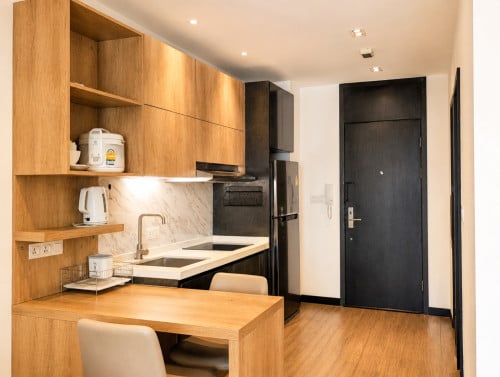 Tonle Bassac- 1Bedroom condo for rent at Skylar