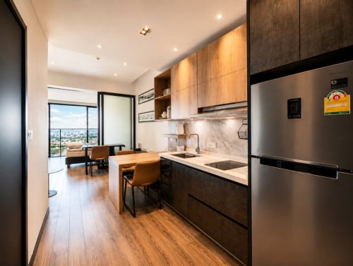 Tonle Bassac- 1Bedroom condo for rent at Skylar