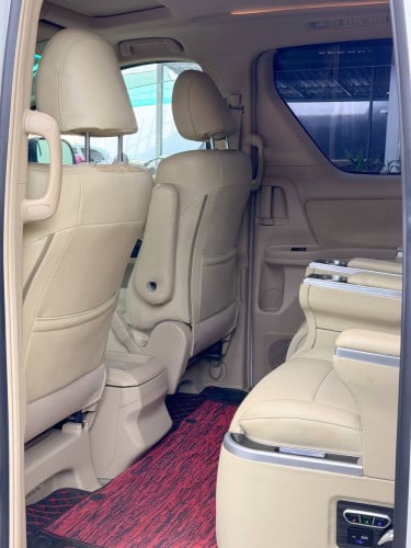Toyota Alphard 2009 ដំបូលបើកពីរតង់ អេក្រង់ android កៅអី VIP
