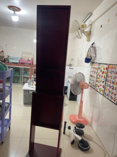 Used wooden 170cm Stand Mirror