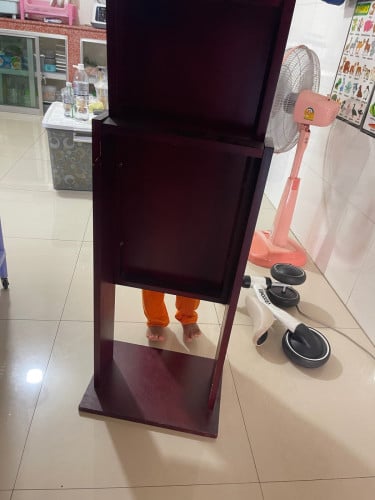 Used wooden 170cm Stand Mirror