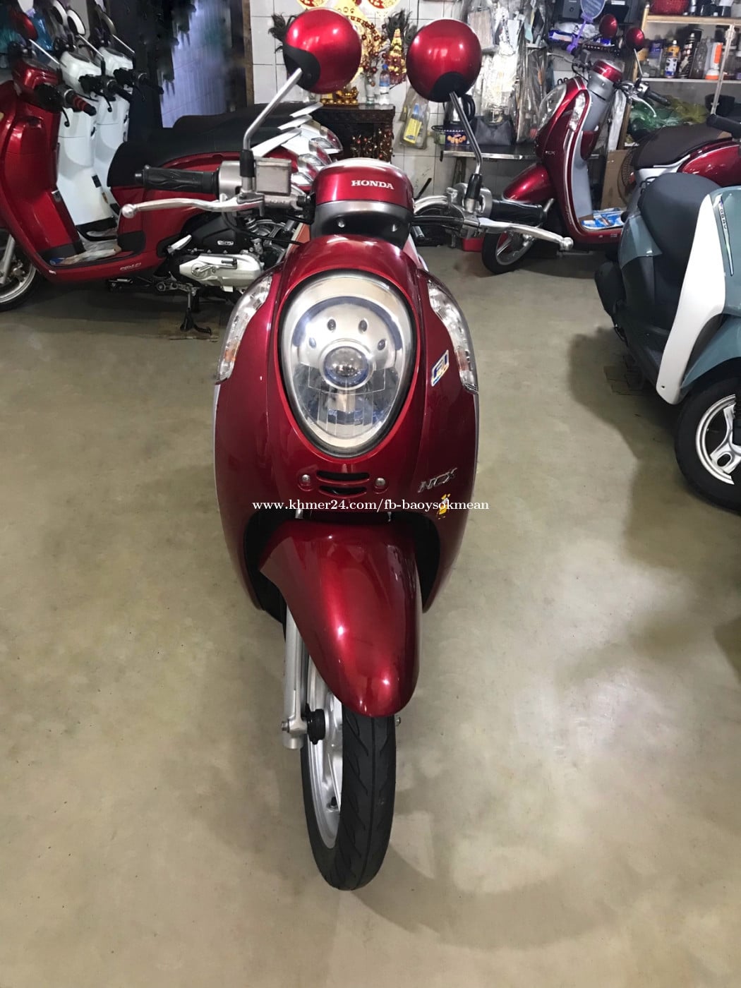SCOOPY-I 2014( ម៉ូតូក្រុមហ៊ុននៅស្អាត90%)