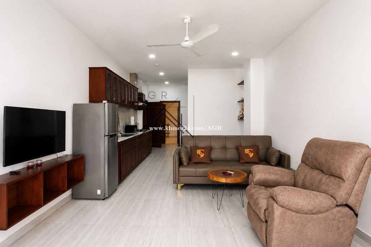 1 Bedroom Serviced Apartment For Rent in BKK1 Phnom Penh