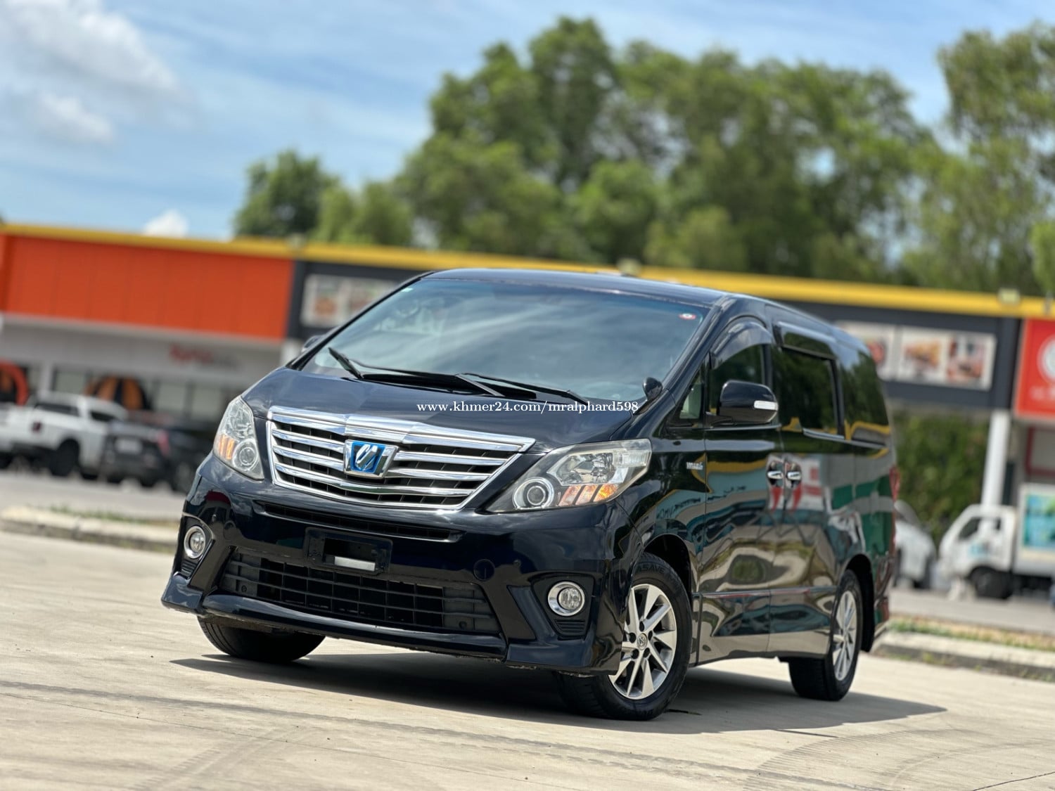 2012 ALPHARD HYBRID TOP OPTION JBL