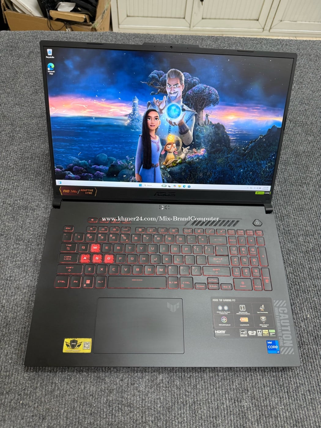 Asus TUF F17 2024 (98%) RTX4050 6GB