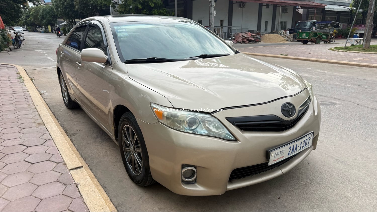 Camry 08 Full បេីកតំបូល ថ្មីណាស់ហ្សីនច្រេីន
