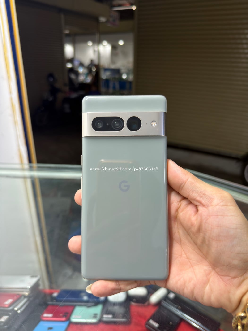 Google Pixel 7 Pro USA , Ram12GB HD128GB Phone Condition 98% , ម៉ាស៊ីនសានុំ