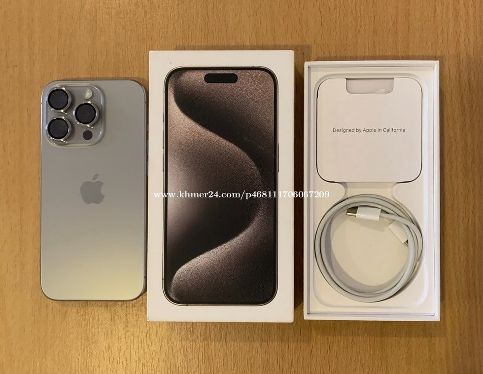 iP15 PRO ZA (sim2) ថ្ម88% នៅស្អាត99.9%