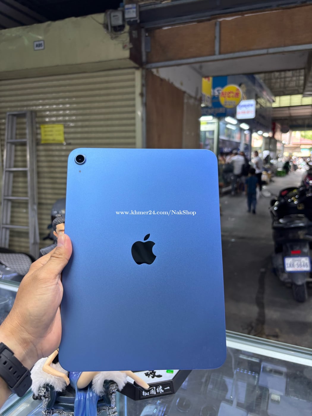 Ipad A16 128G WiFi 99% ថ្ម100% សាក87ដង