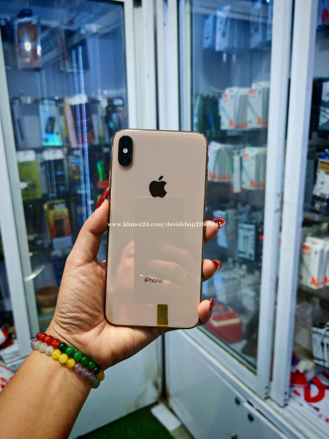iPhone XSmax 64GB/LLថ្មថ្មីតួរស្អាត97%