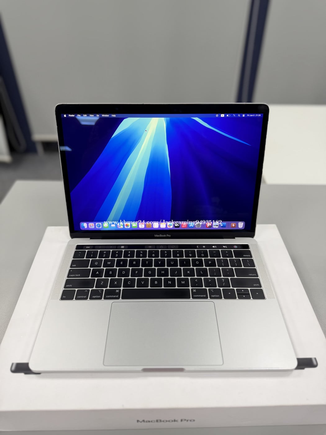 Macbook Pro 2019 Ram16G condition 99% លក់អត់បន្ទាន់ តម្លៃធូរចាប់ពី339$
