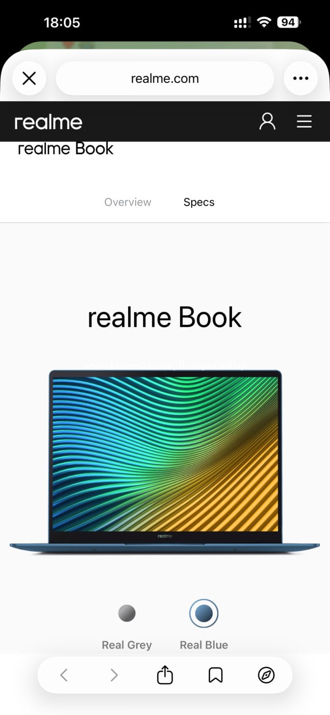 Realme Book 2022