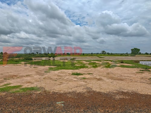 ដីលក់បន្ទាន់ នៅជិតផ្សារស្នាយពល ស្រុកពារាំង ខេត្តព្រៃវែង-55km ពីភ្នំពេញ