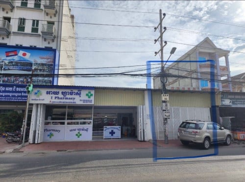 មុខផ្ទះជួល លើផ្លូវធំ
