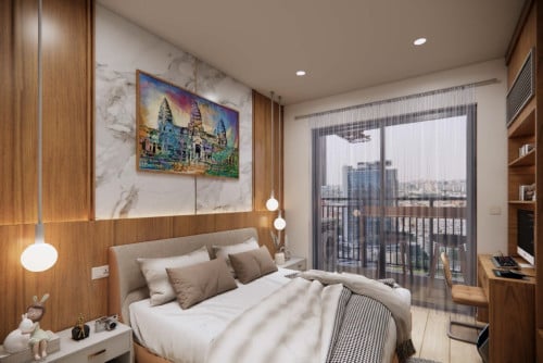 ខុនដូលក់/Condo for sale at The Pinnacle Residence 56000$