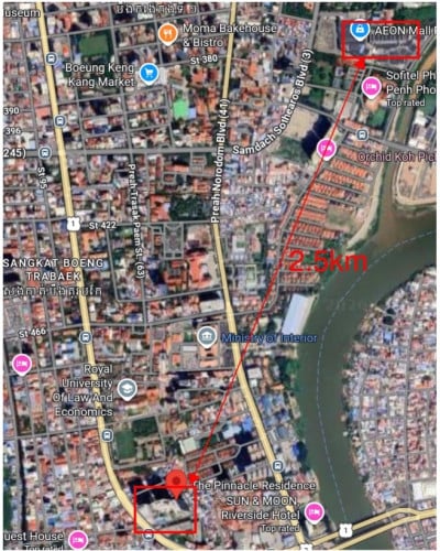 ខុនដូលក់/Condo for sale at The Pinnacle Residence 56000$