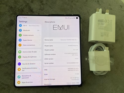 ខ្ញុំចង់លក់ Huawei mate X6 ក្រុមហ៊ុន ស្អាត99% ប្រើផ្ទាល់
