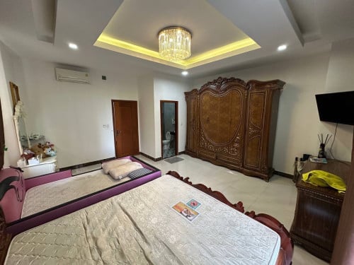 វីឡាកូនកាត់សំរាប់ជួលនៅបុរី សម្បិត្តមានហេង/ Link Villa rent in Borey Sambath Mean Heng Chba ompov
