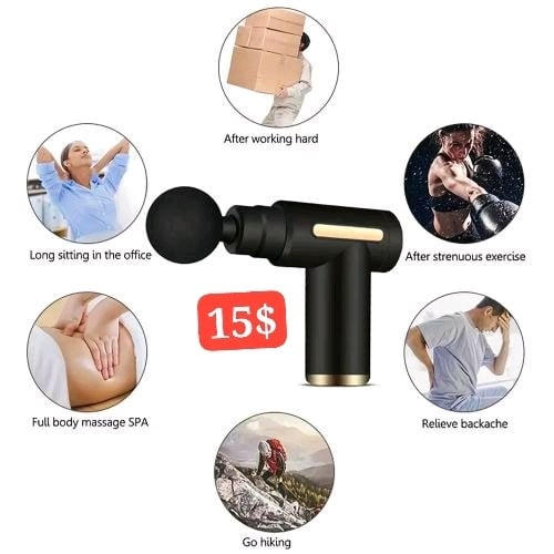 កាំភ្លើងម៉ាស្សាខ្នាតតូច PPW 🔋💆‍♂️