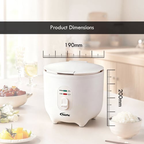 0.5L Mini Rice Cooker for 1-2 Pax! Petite, powerful, worth it