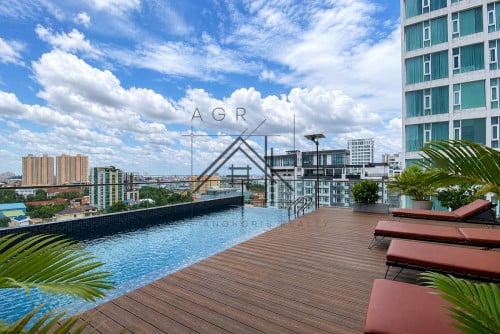 2 Bedroom Serviced Apartment For Rent in BKK1, Phnom Penh
