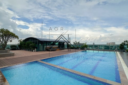 2 Bedroom Serviced Apartment For Rent in Daun Penh | Norodom Blvd. | Sathapana Tower