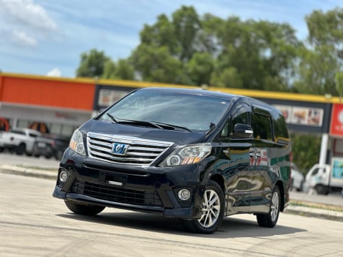 2012 ALPHARD HYBRID TOP OPTION JBL