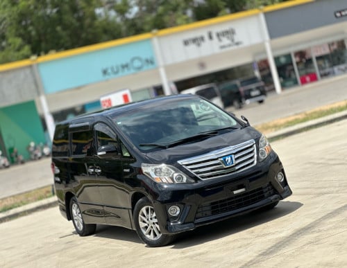 2012 ALPHARD HYBRID TOP OPTION JBL