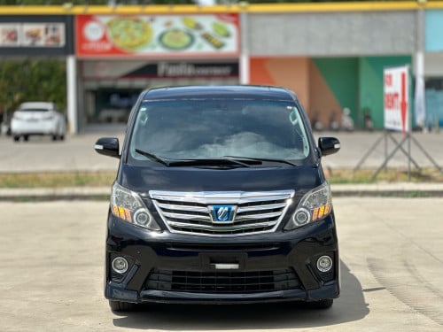 2012 ALPHARD HYBRID TOP OPTION JBL