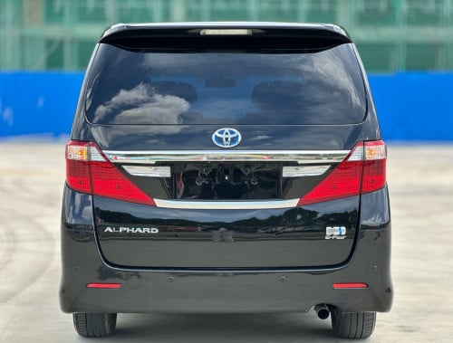 2012 ALPHARD HYBRID TOP OPTION JBL
