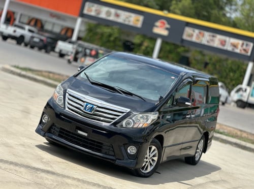 2012 ALPHARD HYBRID TOP OPTION JBL
