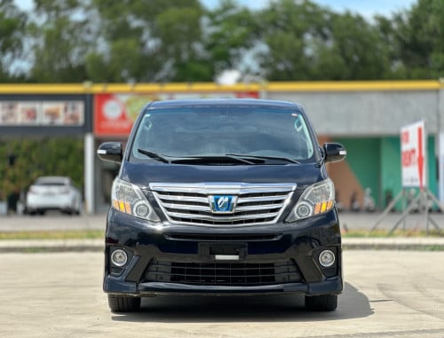 2012 ALPHARD HYBRID TOP OPTION JBL