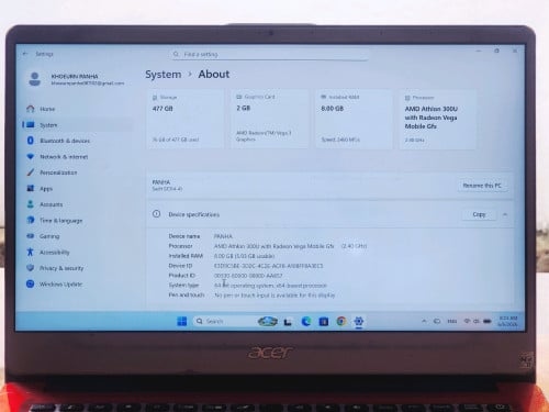 Acer swift 3