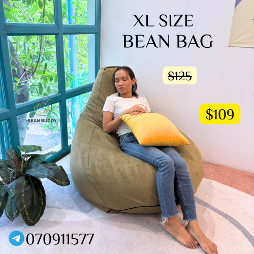 Bean Bag សាឡុងអង្គុយគ្រាប់ស្នោ​