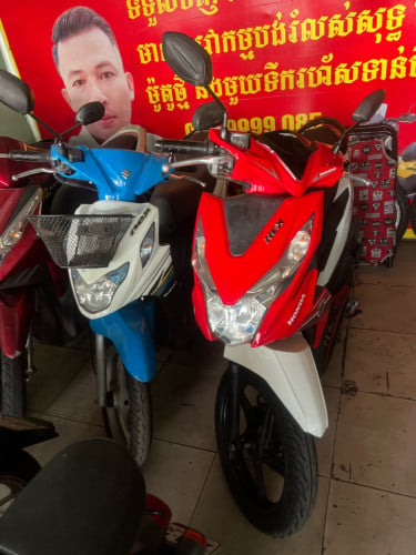 Beat018 ម៉ូតូស្អាត ម៉ាសុីនស្រួយ មានលក់នៅហាង( សេង សុខឡា 9999)