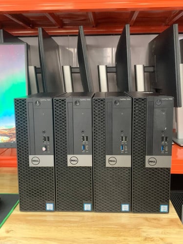 Dell OptiPlex 7050 SFF & Monitor អាចកាច់បង្វិលបញ្ឈរបាន