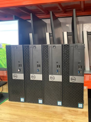Dell OptiPlex 7050 SFF & Monitor អាចកាច់បង្វិលបញ្ឈរបាន