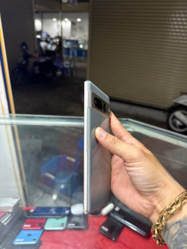 Google Pixel 7 Pro USA , Ram12GB HD128GB Phone Condition 98% , ម៉ាស៊ីនសានុំ