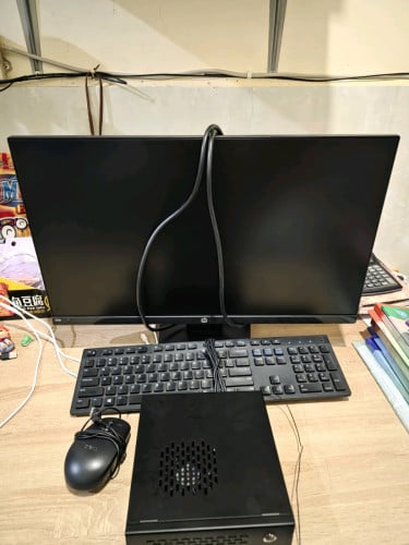 HP Monitor 24"+ Mini PC 7gen 16g Ram 70$