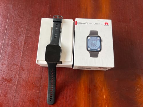 Huawei watch fit 3(used 3 times only) full sets