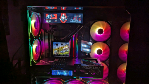 I7 14700KFAIO / TRYX Panorama 360mm / RTX 5070 12OC OLD RAMG-SKILL 16X2 (32GB)