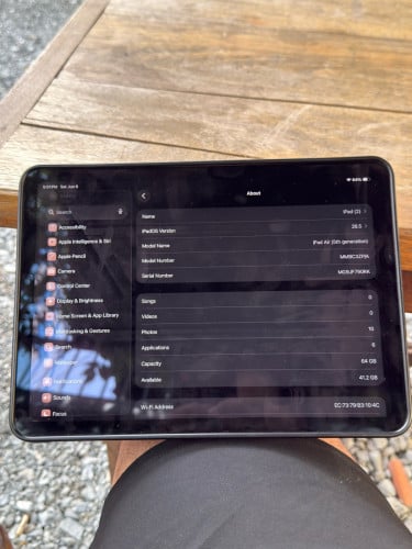 iPad Air 5th Gen Chip M1 64GB WIFI 11 inch