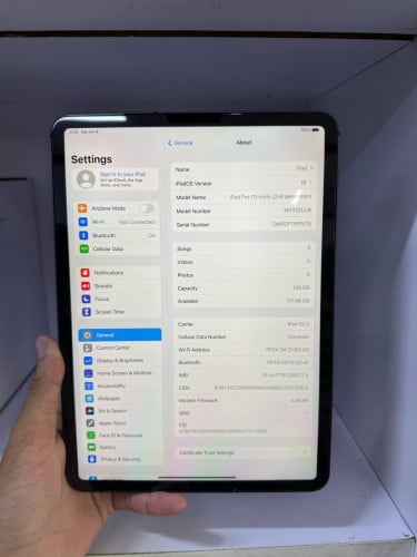 iPadPro 11 2020 sim/wifi