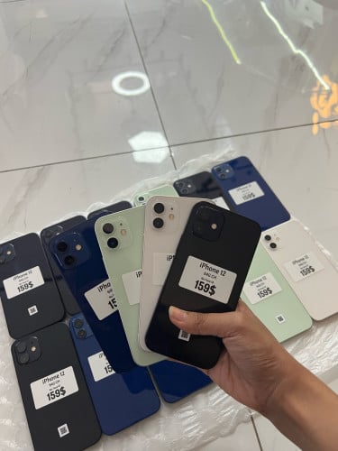 iPhone 12 159$ ទេបងៗតម្លៃពិសេសឥវ៉ាន់ សំណុំសុីន ម៉ាសុីន Ch អត់ដំណើរការស្កេនមុខ 159$ ទេ🥰🥰
