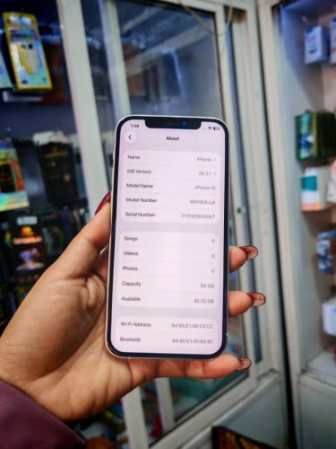 iPhone 12/64GB/LLថ្ម85%តួរស្អាតសុីនសានុំ