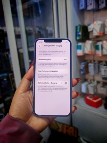 iPhone 12/64GB/LLថ្ម88%តួរស្អាតសុីនសានុំ