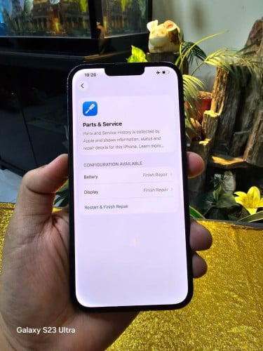 iPhone 13 Pro Max/128GB/ZA/ដាក់បានសុីម2 មានស្កេន/បែកខ្នងក្រោយ(អេក្រង់zin) បញ្ចាក់ការប្រើប្រាស់