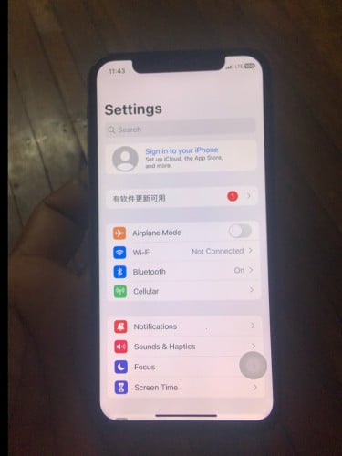 iPhone X 64g wifi only