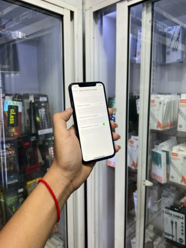 iPhone X ពណ៌ខ្មៅ🍏 64GB🔋 តួស្អាត (មានស្កេន) អត់ជាប់អី (ធានា1ខែ) 📥