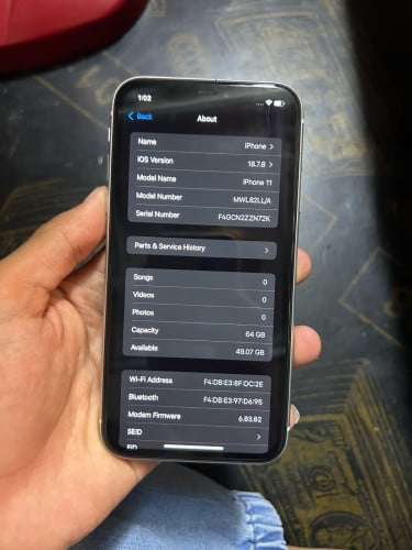 Iphone11 lla សាណុំសុីនស្អាត99%